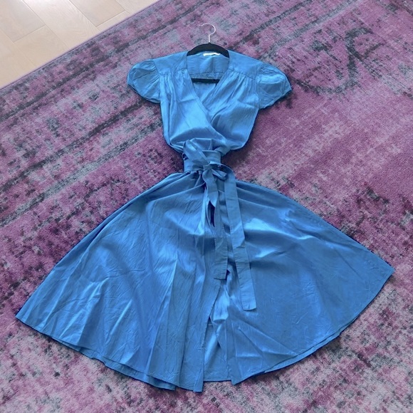 Calypso Signature Silk Wrap Dress Size 0 - Picture 2 of 5